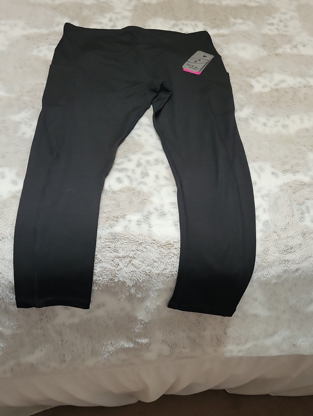 Womens Black Athletic Pants - Comfortable Performance Fit